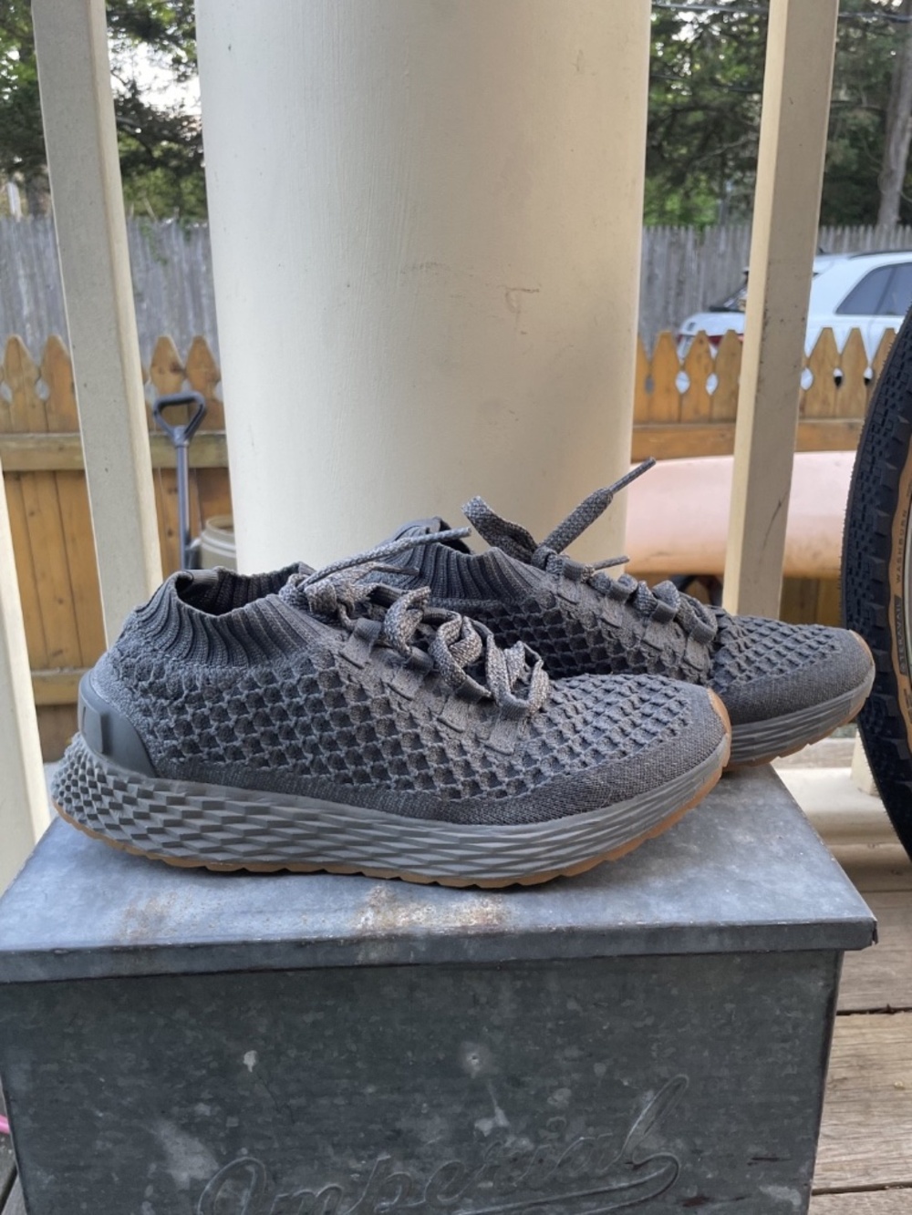 NOBULL Women's Allday Knit athletic shoes Gray Size 8